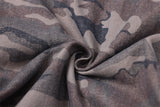 Ripped Camouflage Workwear Trousers with Pants