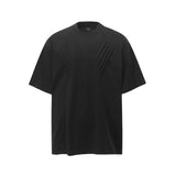 Trendy Solid Color Round Neck T-Shirt