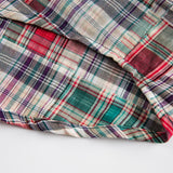 Plaid Short Sleeved Mens Casual Shirt