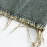 Vintage Casual Loose Straight Denim Short