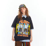 American Style Hip Hop Characters T-Shirt