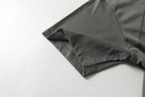 Trendy Solid Color Round Neck T-Shirt