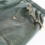Vintage Casual Loose Straight Denim Short