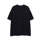 Creative Heart Bow Print Short-Sleeve T-Shirt