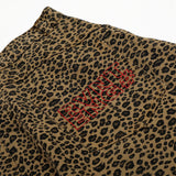 Leopard Print American Retro-High Jeans