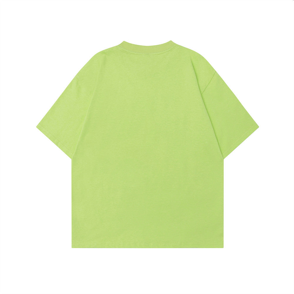 Creative Cartoon Print Casual Crewneck T-Shirt