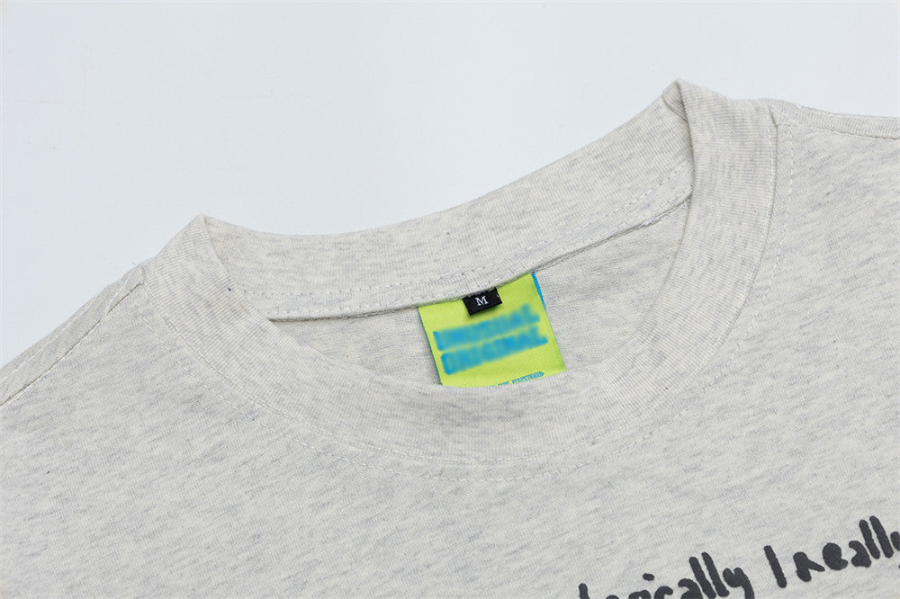 Creative Cartoon Print Casual Crewneck T-Shirt