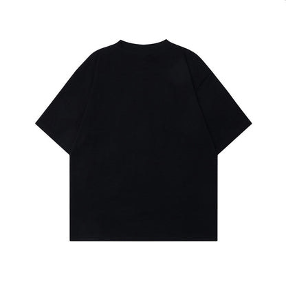 Creative Cartoon Print Casual Crewneck T-Shirt