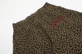 Leopard Print American Retro-High Jeans