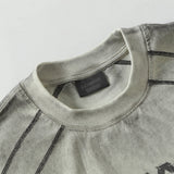 Unique Spray Dyed Dirty T-Shirt