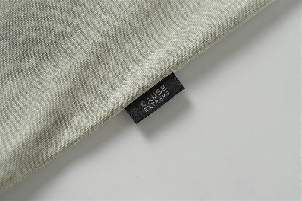 Unique Spray Dyed Dirty T-Shirt