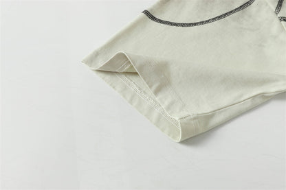 Unique Spray Dyed Dirty T-Shirt