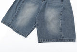 Vintage Punk Denim Loose Wide Pants