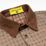 Fun Cartoon Plaid Shirt