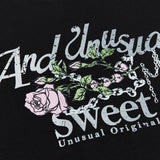 Rose Printed Casual American T-Shirt