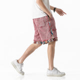 Vintage Washed Denim Reto Shorts