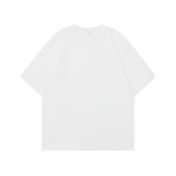 Rose Printed Casual American T-Shirt