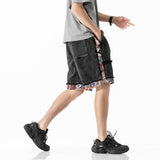 Vintage Washed Denim Reto Shorts