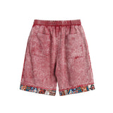 Vintage Washed Denim Reto Shorts