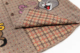 Fun Cartoon Plaid Shirt