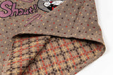 Fun Cartoon Plaid Shirt