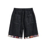 Vintage Washed Denim Reto Shorts