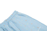 Plaid Drawstring Casual Pants