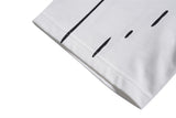 Ink Splash Hip Hop Letter T-Shirt