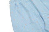 Plaid Drawstring Casual Pants