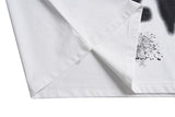 Ink Splash Hip Hop Letter T-Shirt