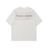 Vintage American Letter Print T-Shirt