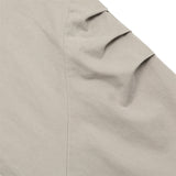 Trendy Punk Solid Color Pleated Pants
