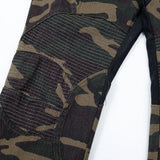 Big Horn Camouflage Deconstructed Zipper Jeans
