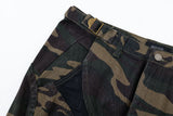 Big Horn Camouflage Deconstructed Zipper Jeans
