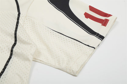 Breathable Mesh for Summer T-Shirt