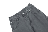 Vintage Wash Straight Leg Jeans