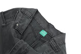 Vintage Wash Straight Leg Jeans