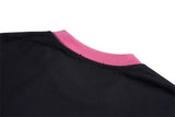Colorblock Butterfly Print Crewneck Casual T-Shirt