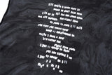Waist Tie-Dye English Letter Tank