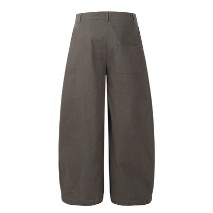 American Wide Leg Deconstructed Split Pants