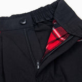 Trendy Contrast Stitching Plaid Straight