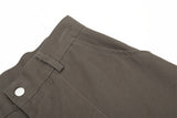 American Wide Leg Deconstructed Split Pants