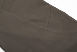 American Wide Leg Deconstructed Split Pants