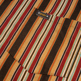 Vertical Stripe Retro Loose Summer Shirt