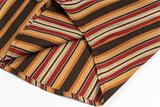 Vertical Stripe Retro Loose Summer Shirt