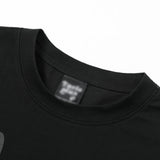 Retro American Letter Print Casual T-Shirt