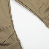 Solid Color Pleated Wide Leg Short