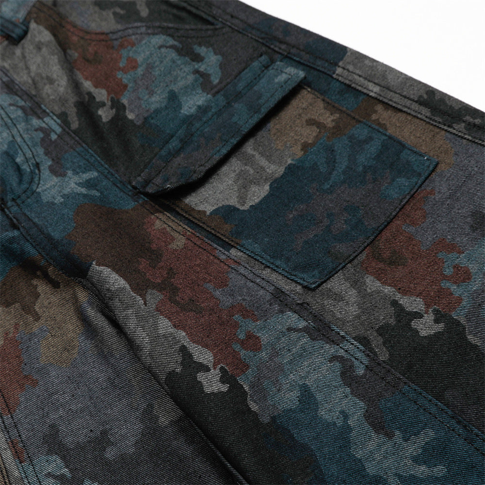 Industrial Heavy-Duty Camo Work Pants