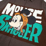 Color Block Mickey Mouse Vertical Shirt