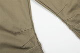 Solid Color Pleated Wide Leg Short